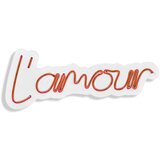 Wallity Zidna LED dekoracija L'amour Red Cene