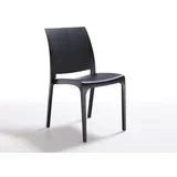 Stol OLGA grafit/črna