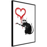  Poster - Banksy: Love Rat 40x60 Cijene