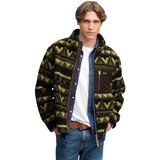 Superdry Flis Abstract Fleece Zip Through SDM2014576A Zelena Cene
