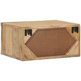  Ručno rađeni noćni ormarić Tamnije smeđi teak 40 x 30 x 20 cm | shoptok.hr