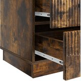  Noćni ormar Dimljeni hrast 43 x 41 x 63,5 cm Konstruirano drvo | shoptok.hr