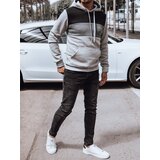 DStreet Men's hoodie light gray Cijene