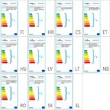  Vanjska ugradbena svjetiljka 12 kom okrugla | shoptok.hr