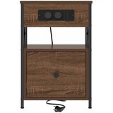  Noćni ormar Smeđi hrast 40 x 31 x 60 cm Konstruirano drvo | shoptok.hr