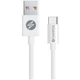 Champion Kabel USB-A na USB-C, 1 m, bel, (5000140315) | Shoptok.si