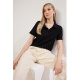 TRENDYOLMILLA ženski top TWOSS25GO00105, crna | Eponuda.com