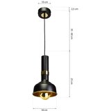  Luster na sajli MARGO 1xE27/5,5W/230V | Eponuda.com