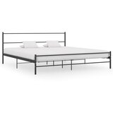 Maison Chic Posteljni okvir - Dvoposteljna postelja - Zakonska postelja črn kovinski 180x200 cm-J4958, (21767131) | Shoptok.si