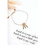 Kesi Leg Bracelet Dream Catcher Gold Cene