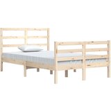  Posteljni okvir iz trdne borovine 120x200 cm, (20648589) | Shoptok.si