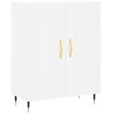  Visoka komoda bijela 69,5x34x180 cm konstruirano drvo | shoptok.hr