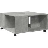 Stolić za kavu siva boja betona 80x80x40 cm konstruirano drvo | shoptok.hr