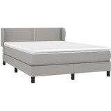  box spring s madracem svjetlosivi 140x200 cm od tkanine | Eponuda.ba