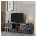 Hanah home tv polica lidya anthracite silver