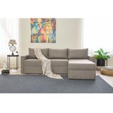 Atelier Del Sofa saros - Brown Brown Corner Sofa-Bed Cene