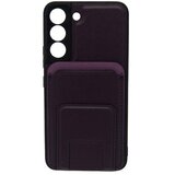  Maska za telefon LEATHER MAGSAFE WALLET za Samsung S22, Ljubičasta | Eponuda.com