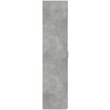  Visoka komoda boja betona 40x42,5x185 cm od konstruiranog drva | shoptok.hr