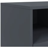 TV ormarić antracit 100,5 x 39 x 43,5 cm čelik | shoptok.hr