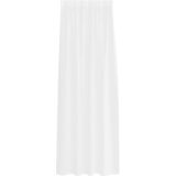 Voile zavjesa sa zavjesama 2 pcs Bijelo 245 x 140 cm Poliester | Eponuda.com