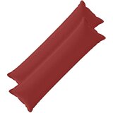  Jastuk s jastukom HOUTEN 2 kom. Vinska crvena Poliester - boja crnog vina 40 x 145 cm 2 | shoptok.hr