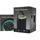  SPK-BT-LED-06 Bluetooth zvučnik crna | Eponuda.ba