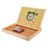  Magnetska lesena tabla za učenje + dodatki (ZDR.KXM-881) | Shoptok.si