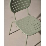Kave Home Mentol zelena metalna vrtna stolica Brai – | shoptok.hr