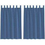 vidaXL Voile zavese z zankami 2 kosa kraljevsko modre 140x175 cm, (5000297632) | Shoptok.si