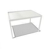 Gardenson Pergola E-superior, Bela, Osvetlitev, 3x4m | Shoptok.si