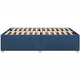  Okvir za krevet bez madraca plavi 140 x 190 cm od tkanine | shoptok.hr