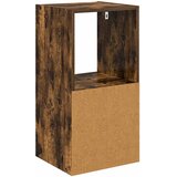  Noćni ormarić s ladicama Dimljeni hrast 35 x 32 x 68,5 cm | shoptok.hr