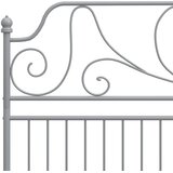  Okvir za krevet sivi metalni 180 x 200 cm | shoptok.hr