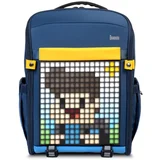 ranac pixel art s - plavi