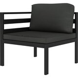  Modularna kutna sofa s jastucima 1 kom aluminijska antracit Cijene