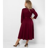 Pri Classic strapless flared midi dress ELISE 2 | shoptok.hr