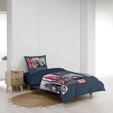 Douceur d intérieur Temno modra enojna bombažna posteljnina 140x200 cm City London – | Shoptok.si
