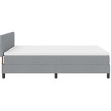  Krevet s opruga kutije Svijetlo siva 140 x 200 cm tkanina | shoptok.hr