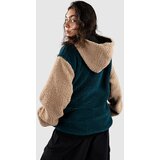 Polypop Fern Cut And Sew Sherpa Pulover iz flisa petrol | Shoptok.si