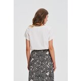 Marisse White Cotton Blouse | shoptok.hr