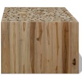  Stolić za kavu od prave tikovine 50 x 50 x 35 cm | Eponuda.com