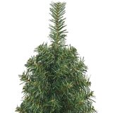 vidaXL Umjetno božićno drvce Zelena 120 cm PVC i čelik i plastika | shoptok.hr