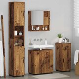  Set namještaja za kupaonicu 4 kom. Staro drvo 61 x 35 x 64 cm | shoptok.hr