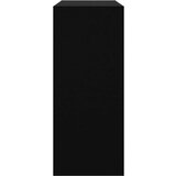 Ormarić za knjige / sobna pregrada crni 80 x 30 x 72 cm | shoptok.hr