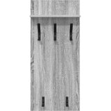  Vješalica za kapute na zidu Zidne Siva Sonoma 40 x 10 x 90 cm | Eponuda.com