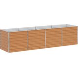  Povišena vrtna gredica Svijetlosmeđa 320 x 80 x 77 cm | shoptok.hr