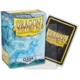 Pokemon Dragon Shield 100 Standard Sleeves - Clear Matte | Eponuda.com