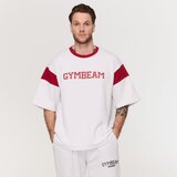 GymBeam Premium Heavyweight Varsity T-Shirt White XL | Eponuda.com