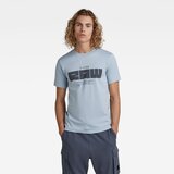 G-star T-shirt - RAW gr slim r t blue | shoptok.hr