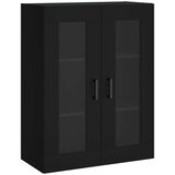  Visoka komoda crni 69 5x34x180 cm konstruirano drvo | shoptok.hr